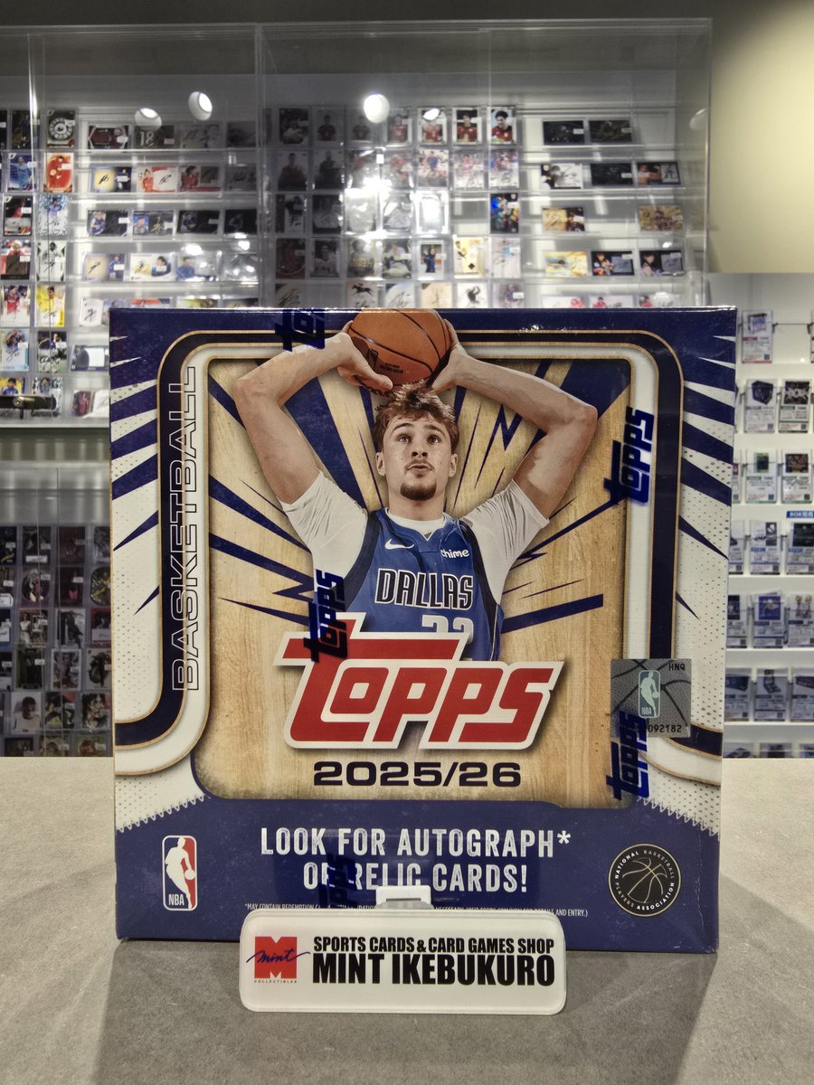 新商品入荷情報】 ? NBA 2025-26 TOPPS FLAGSHIP BASKETBALL MEGA BOX 