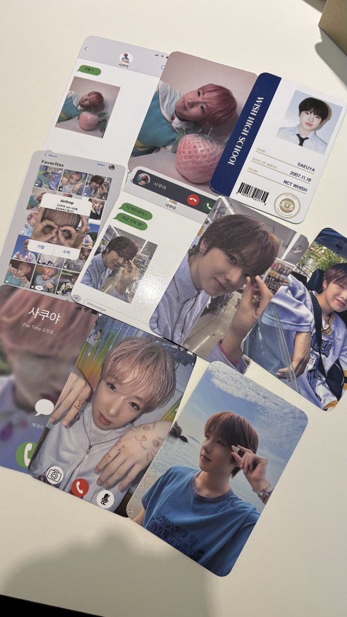 yushihbdcafe's tweet photo. 럭드 선공개 !!

학생증세트를 7,8등에 흡수 했습니다 ㅎㅎ

차례로 8등 4등 7등 6등 입니다 💕💕 https://t.co/hjSl55mAOz