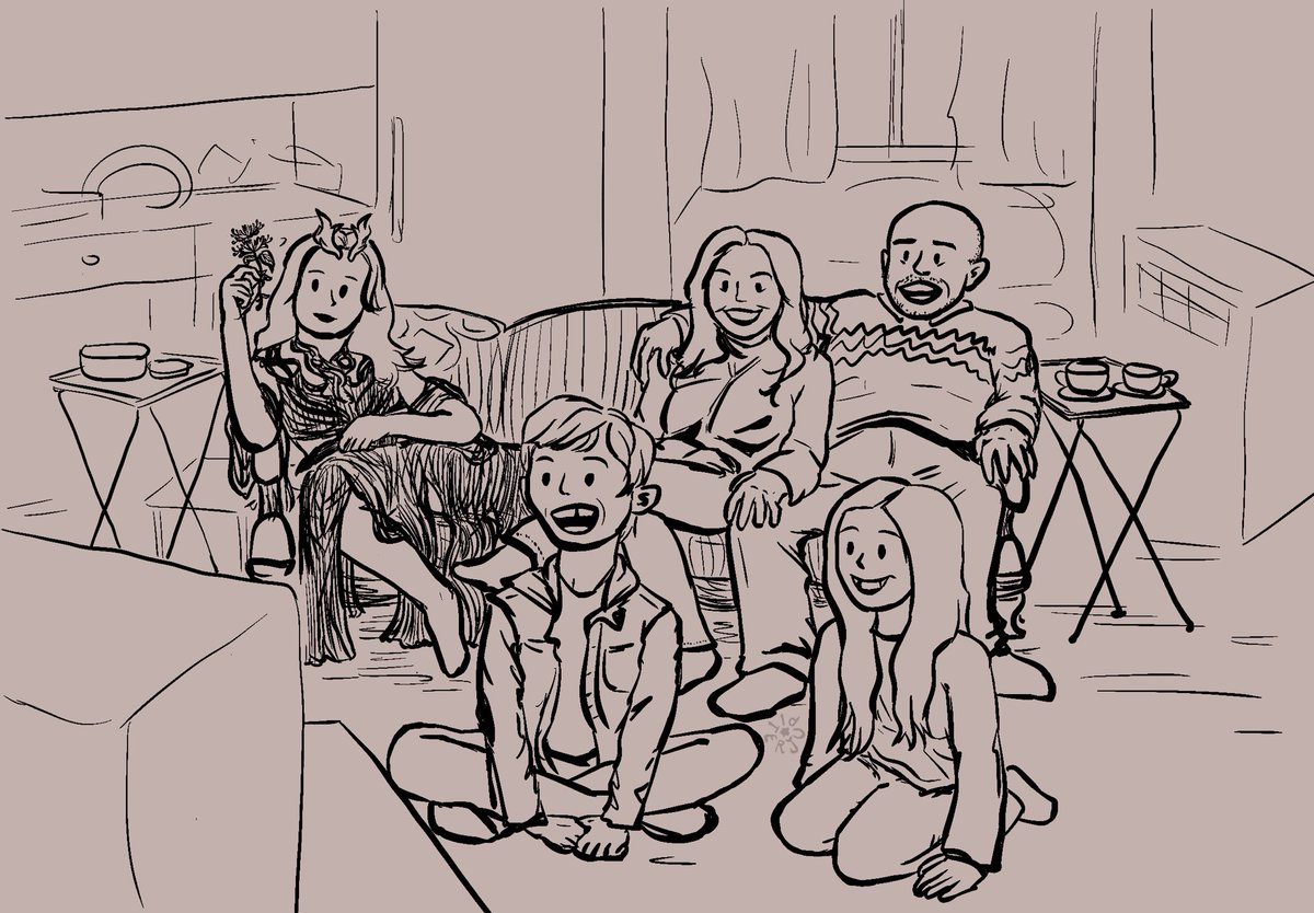 reynovna's tweet photo. it’s tv night! with a guest… https://t.co/oVSHOWvpr3