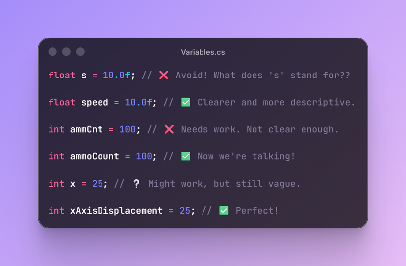 Vicktor_Oti's tweet image. Variables are like the cells in the human body  - the smallest unit of the entire system.

Any game you make in #Unity will require them.

Learn how to use them more effectively to get the most out of your game. 👇🏾
haslgamedev.com/a-game-develop…

#unity3d #indiegamedev #gamedev