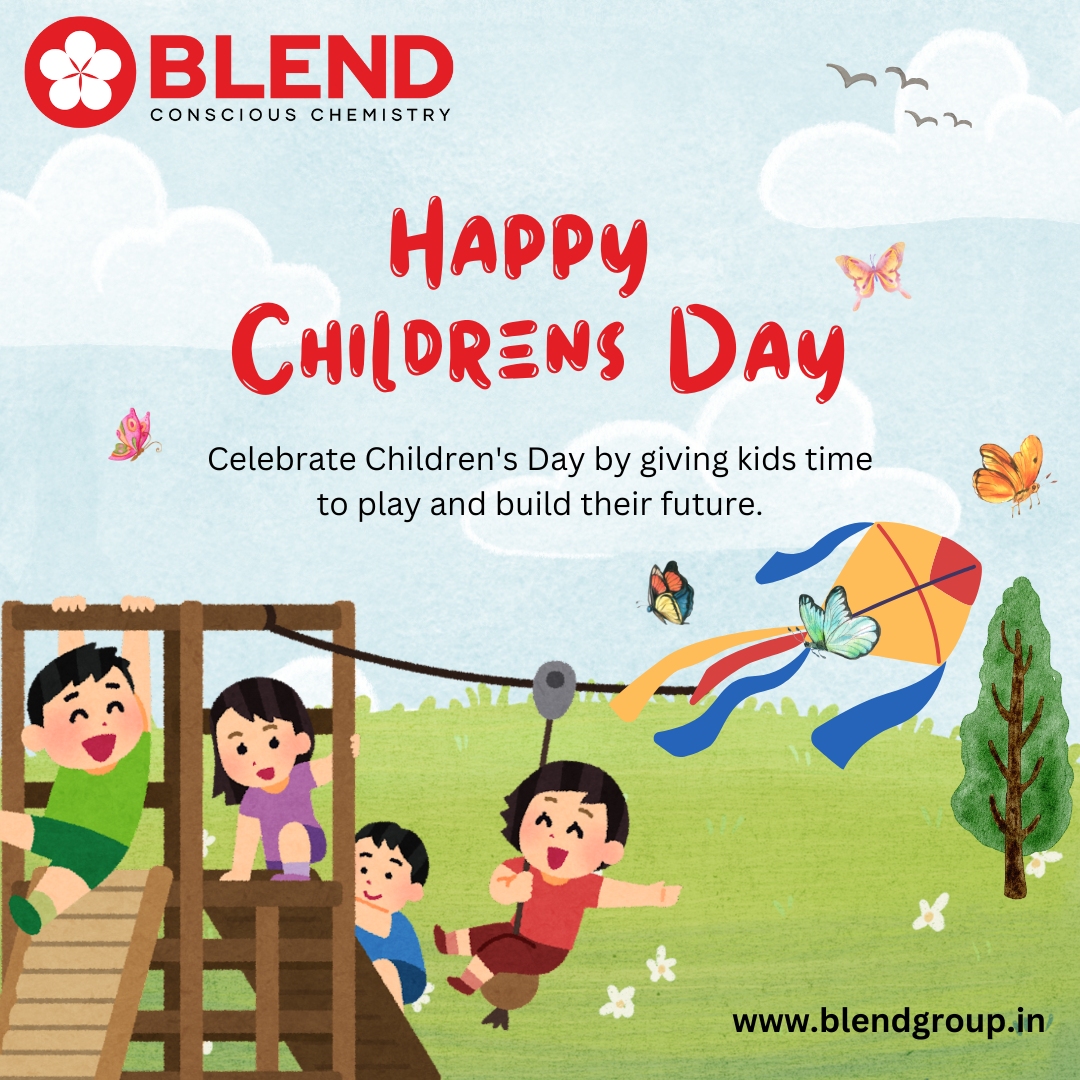 blend_conscious's tweet image. Happy Children&apos;s Day
Celebrate Children&apos;s Day by giving kids time to play and build their future.
blendgroup.in

Hear #Blend, Think #Blendcolours #Masterbatch
#InnovativeAdditive #plasticsfuture #Additive #Plasticsworld #happychildrensday #childrensday