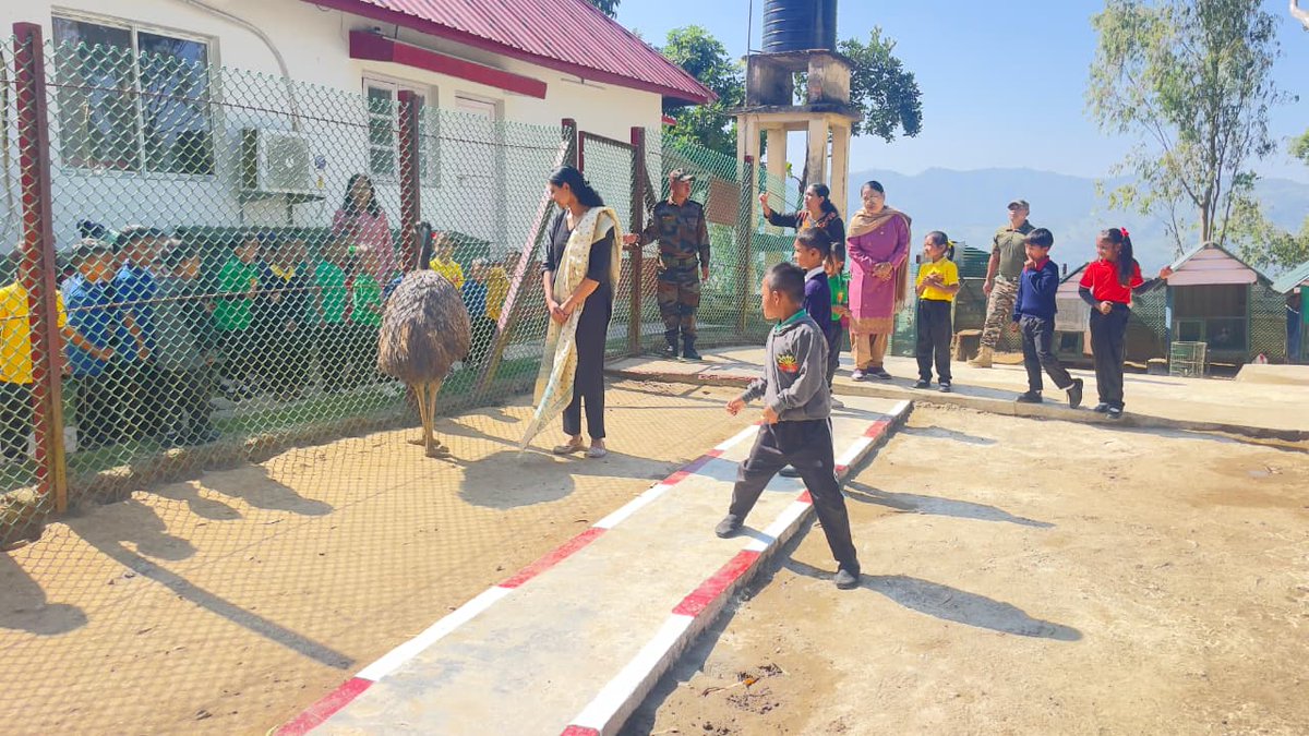 official_dgar's tweet photo. CHILDREN’S DAY CELEBRATED WITH ZEAL ACROSS TENGNOUPAL AND KAKCHING BY ASSAM RIFLES
#AssamRifles celebrated Children’s Day with great zeal and enthusiasm across Tengnoupal and Kakching districts of Manipur on 13 Nov 2025, paying a heartfelt tribute to Pandit Jawaharlal Nehru, fondly remembered as “Chacha Nehru.” The celebrations brought together over 250 children from local schools, neighbouring communities and remote villages, spreading joy and cheer. The events were organised at multiple venues including Pallel, Moreh and Assam Rifles Public School (ARPS) at Pallel Garrison, where children participated in games, dance and singing competitions and enjoyed a special movie screening.

#friendsofthenortheast #sentinelsofnortheast #OperationalReadiness #CommunityFirst #NationFirst #ServiceBeforeSelf #GuardiansOfTheNation 

@HMOIndia @adgpi @PIBHomeAffairs