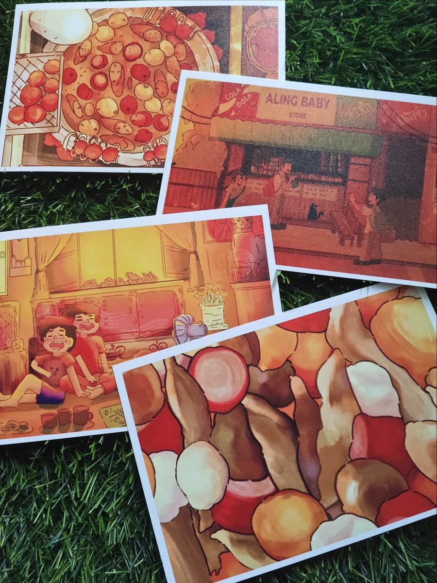 Pol_tato's tweet photo. Finally my art prints are here yeepee 🤩✨ available sa paskomiket ✨☺️✨ https://t.co/O8eDOkXhB9