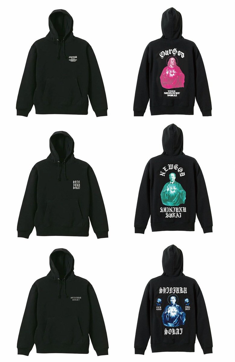 StudioSokai's tweet image. 💴人気の紙幣シリーズが再度登場💵
着るだけで運気が上がりそう🔥
ベンジャミン、福沢諭吉、渋沢栄一。
どのパーカーが好きですか？

新宿租界紙幣パーカー
portal.shinjuku-sokai.com/product-catego…