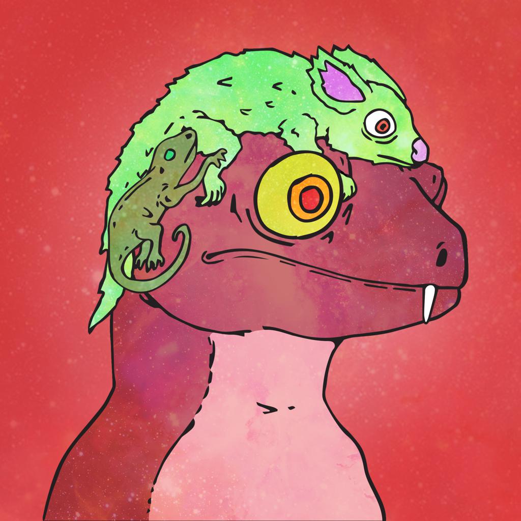every morning I wakeup and think about how I need to be adding digital lizards with smaller digital lizards to my collection