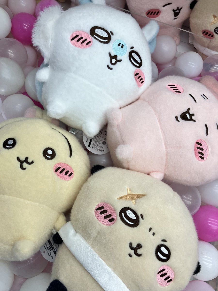 お待たせいたしました‼️ #ちいかわ しーぷわぬいぐるみ②が 登場しま