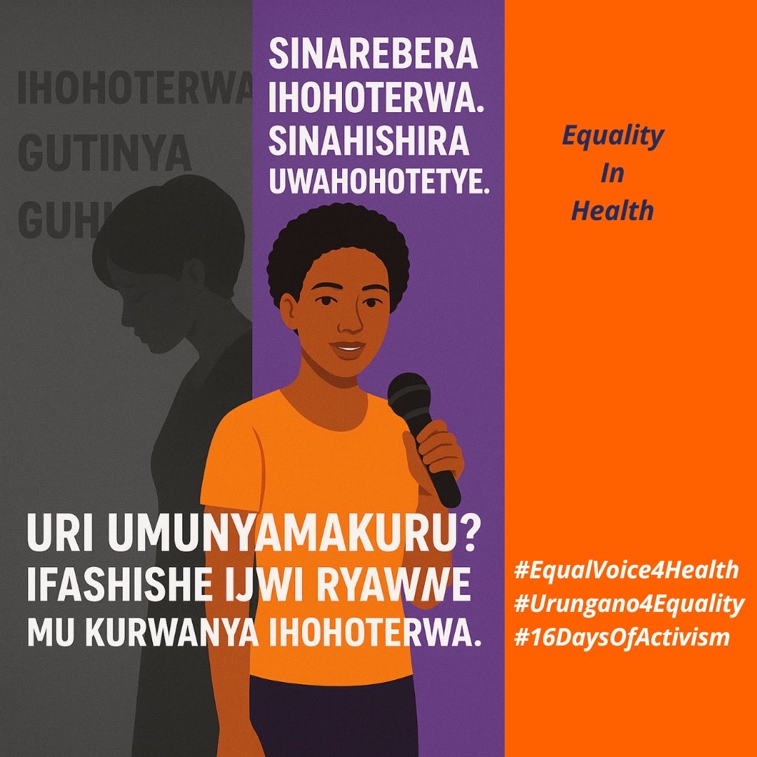 Ndi Ijwi ryawe,

Sinarebera ihohoterwa,

Sinahishira uwahohoteye,

Uri Umunyamakuru?
Uri Content Creator cyangwa Social Media Influencer?

Ufite uruhare rukomeye mu guhindura imyumvire ku bijyanye n’ihohoterwa rishingiye ku gitsina.

Igihe uvuga cyangwa wandika inkuru yerekeye