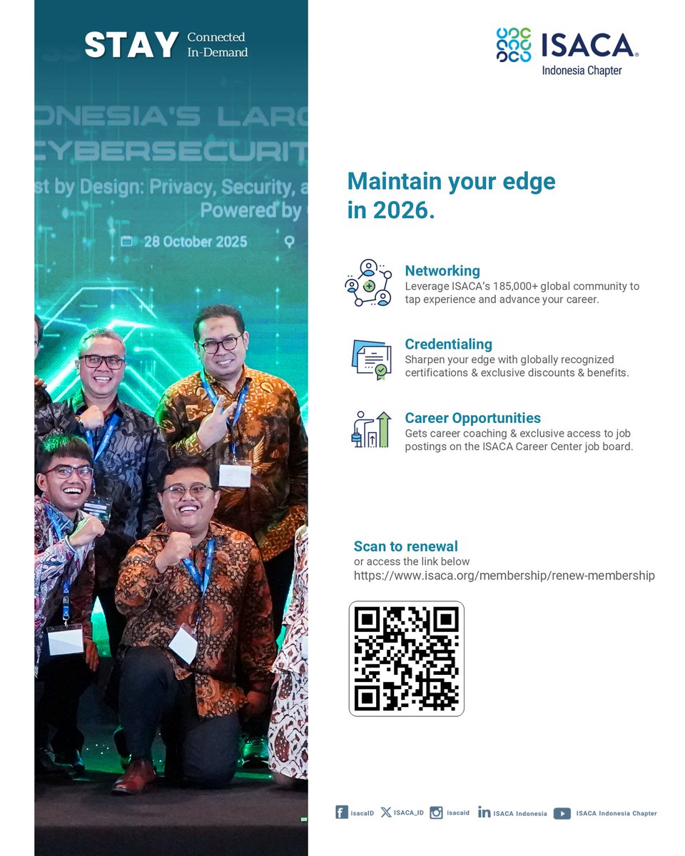 ISACA Indonesia tweet media
