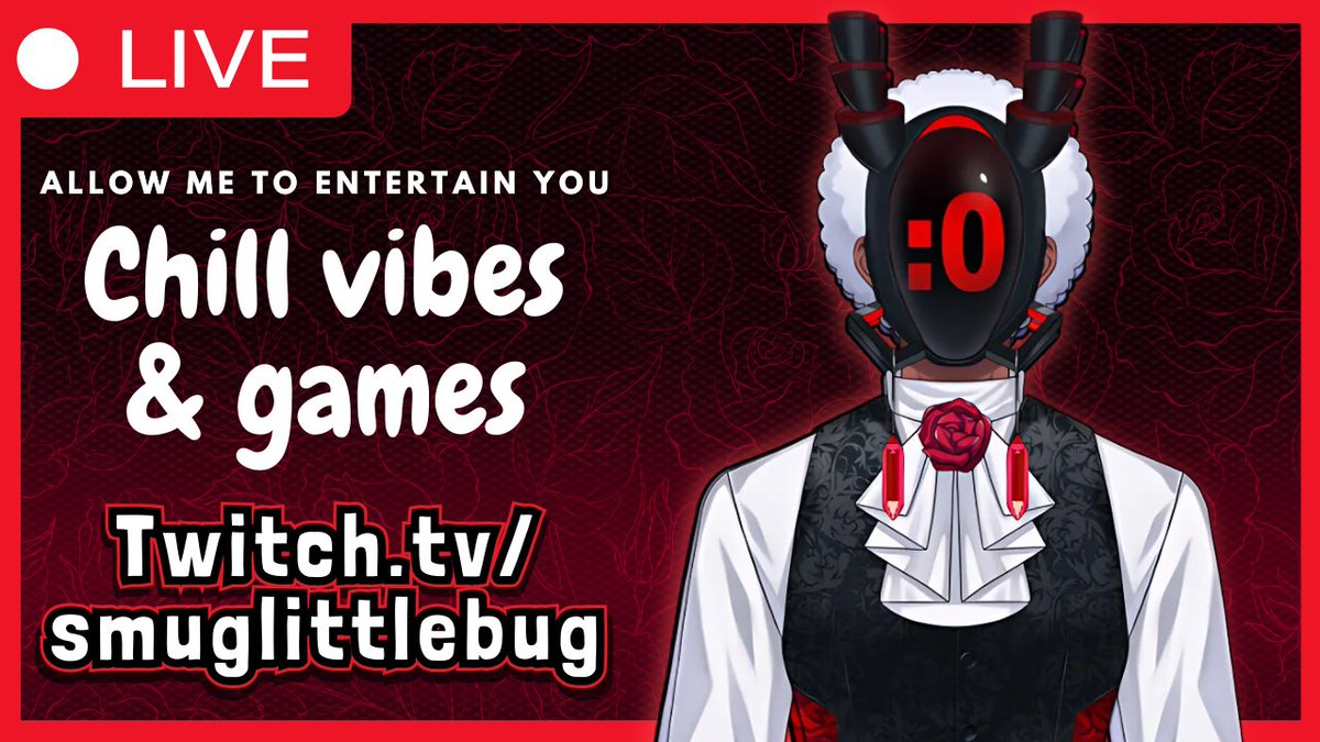 bug_smug's tweet image. Streaming Every Day Until My Mind Breaks Day 682: WOW IM STREAMING!! 

twitch.tv/smuglittlebug

#malevtuber #twitchstreamer #Varietystreamer #VTuberEN #voiceactor