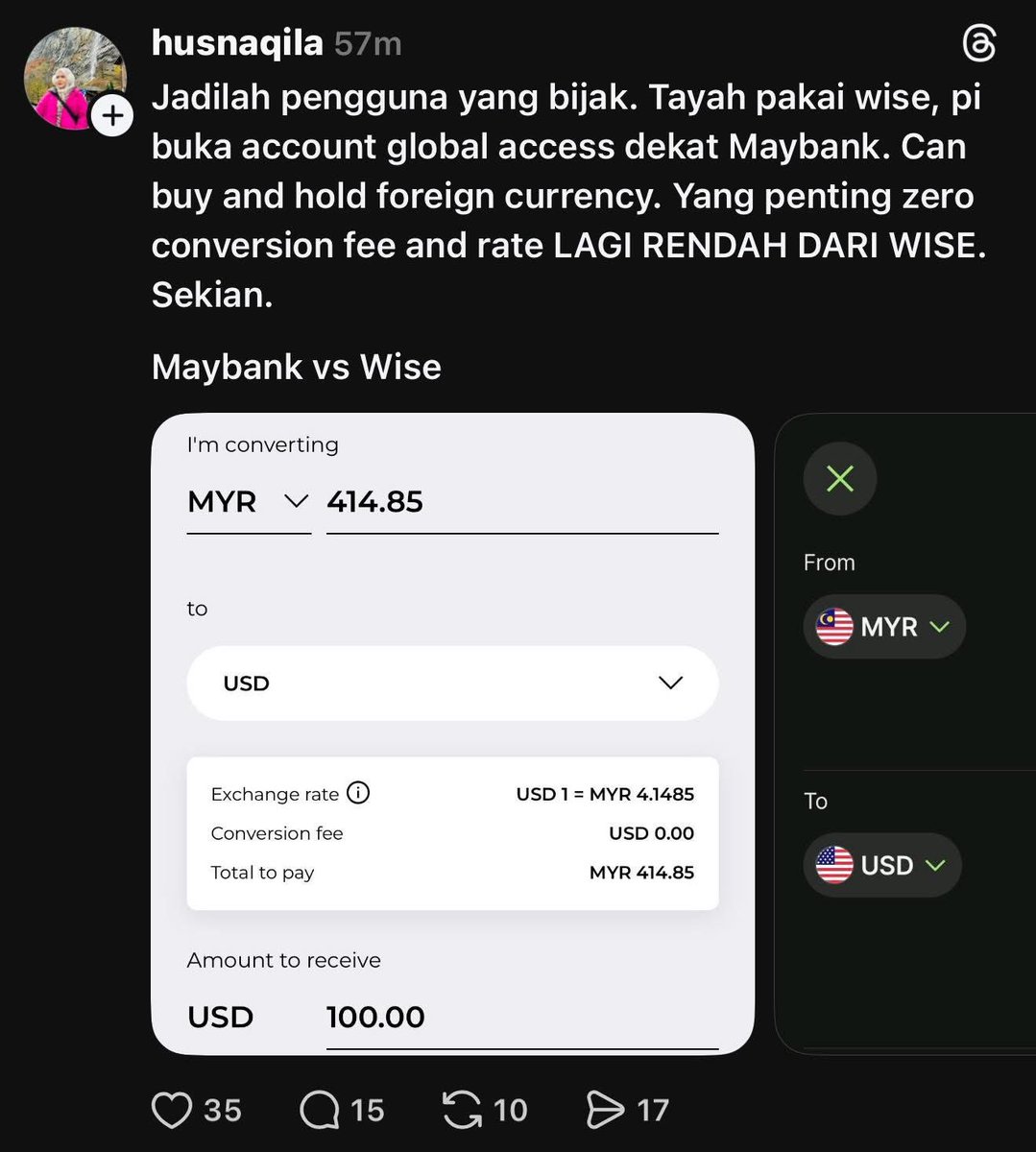 drfitriyusof's tweet photo. So you say this is wiser than Wise? https://t.co/RcEI414xgJ
