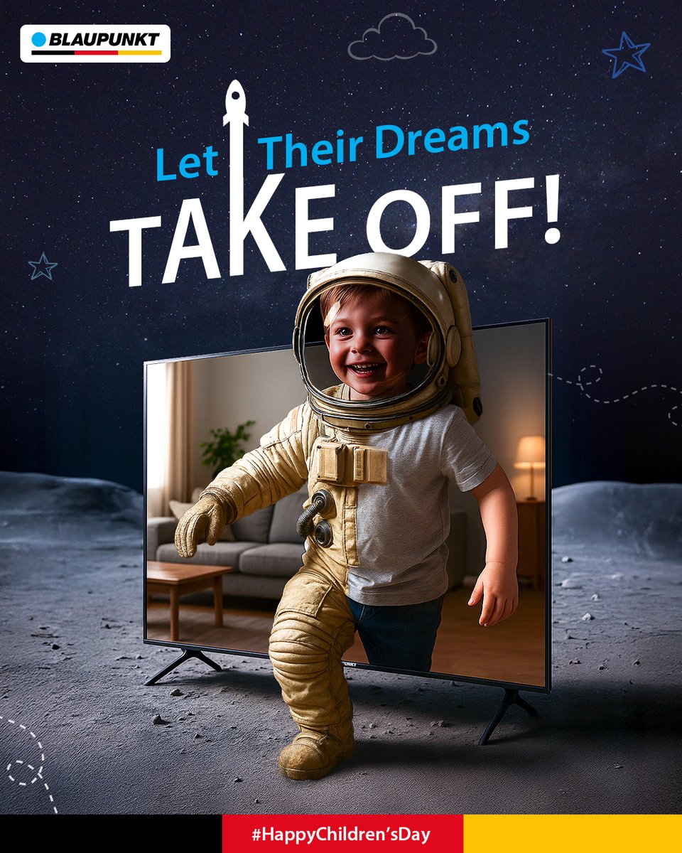Where every story begins with imagination and every dream gets a screen to shine.
Happy Children’s Day!