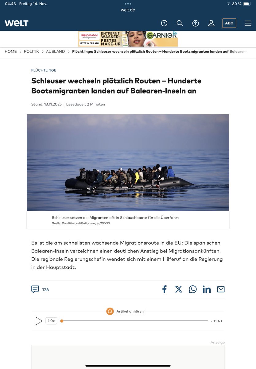 Liebe Mallorquiner , wie habt ihr doch demonstriert gegen die Urlauber!!!!‼️‼️‼️…bleibt zuhause, wir wollen euch nicht!!!!
Jetzt bekommt ihr neue „ GÄSTE „…
Allerdings bringen die keine Devisen…