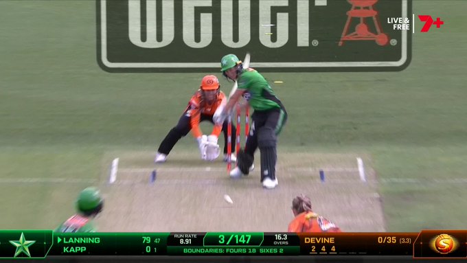Meg Lanning is on fire at Karen Rolton Oval!