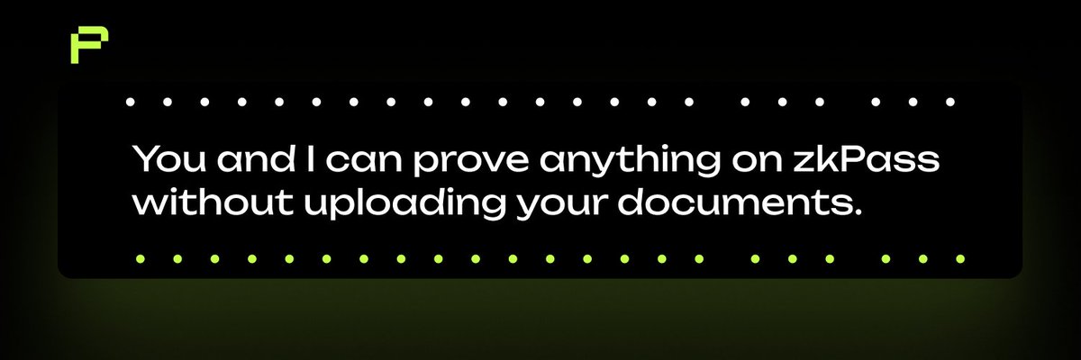 0x2aSolidityEVM's tweet image. As you are starting your weekend, just know privacy is good but verifiable privacy is better and that&apos;s what @zkPass is all about.

That’s why you and I can prove anything on zkPass without uploading our documents.
