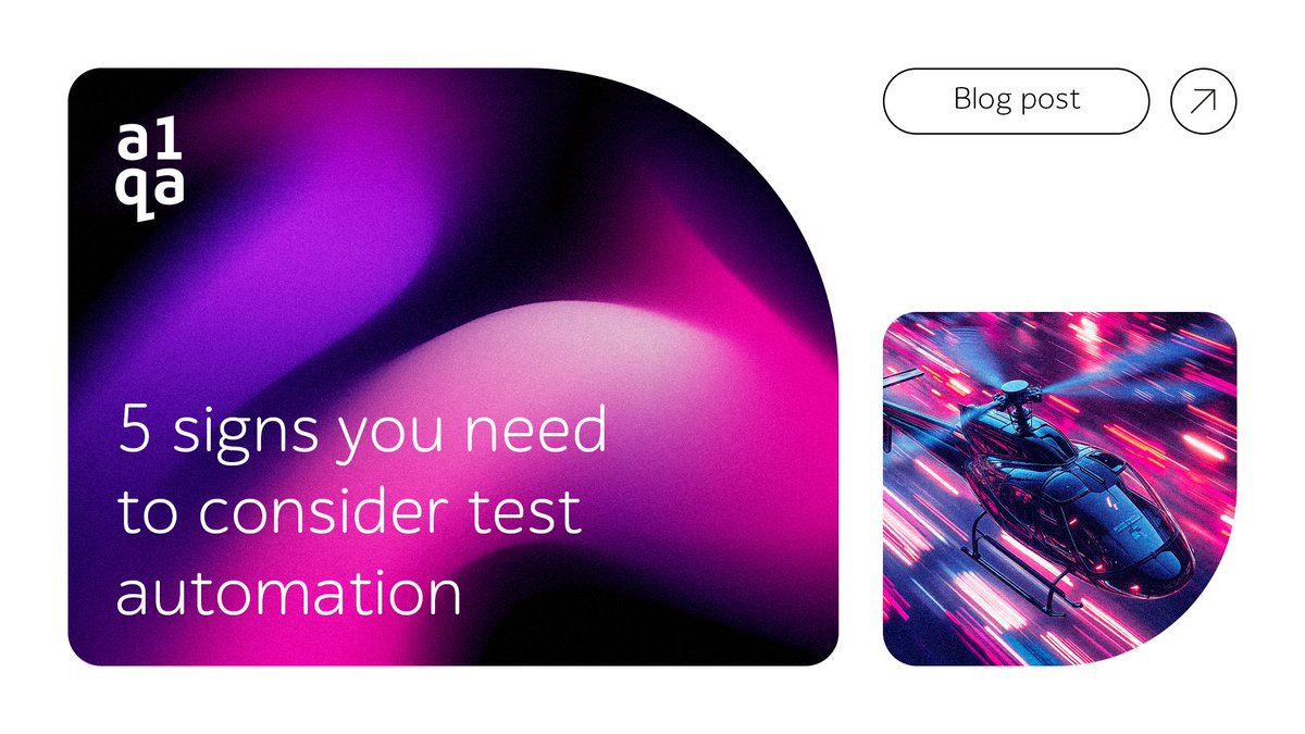 A1QA_testing's tweet image. 🐞 Are customers finding bugs before you do? 
 ⏱️ Are releases slowing while code waits for checks? 
 You may be ready for test automation. In our latest post, we outline 5 signs it is time to automate. Link: hubs.ly/Q03T1M5X0