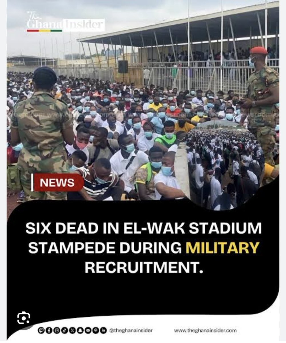 AppiahGrant's tweet photo. We need to have a serious conversation on Authority's crowd control. We never seem to have a well structured approach to managing large crowds. The military is the most discipline personnel we have so why can't they apply that discipline in managing large crowds. 😥 https://t.co/etYExxNdpG