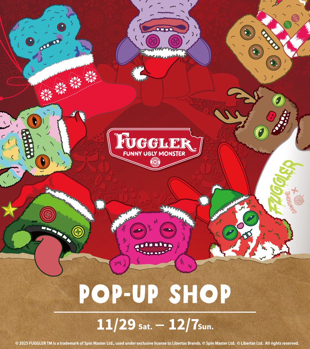 FUGGLER（ファグラー） POP-UP SHOP開催決定! 開催場所：新宿マルイ