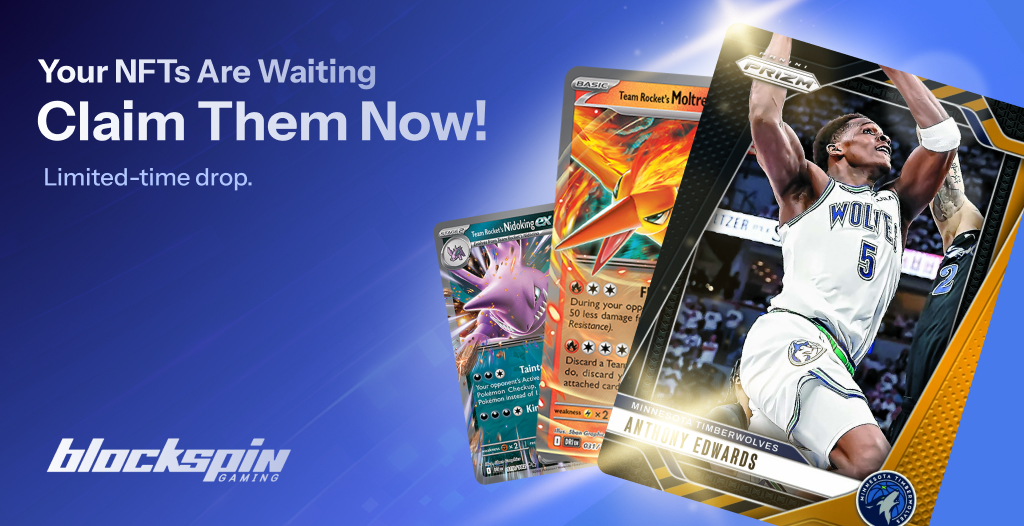 🎉 Claim Your NFTs Now! 🎉

🔍 Check if you’ve won and make sure to claim your prize! 

🔥 Want to win NFTs? Just convert your GEMS into raffle tickets and join our raffles—100% FREE at @BlockSpinGaming!