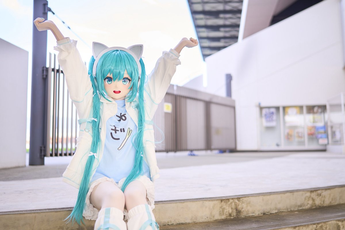 天使ミクです！！😆🩵

📷<a href="/MikuK_na/">MikuK (みくけいな)</a> 

 #着ぐ大  #kigdai  #ミクスタ