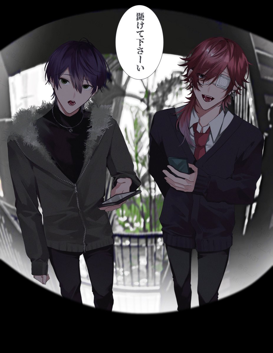 G__A__Mi31's tweet photo. 束縛と監視    ※捏造 https://t.co/pUI4UPNHWh