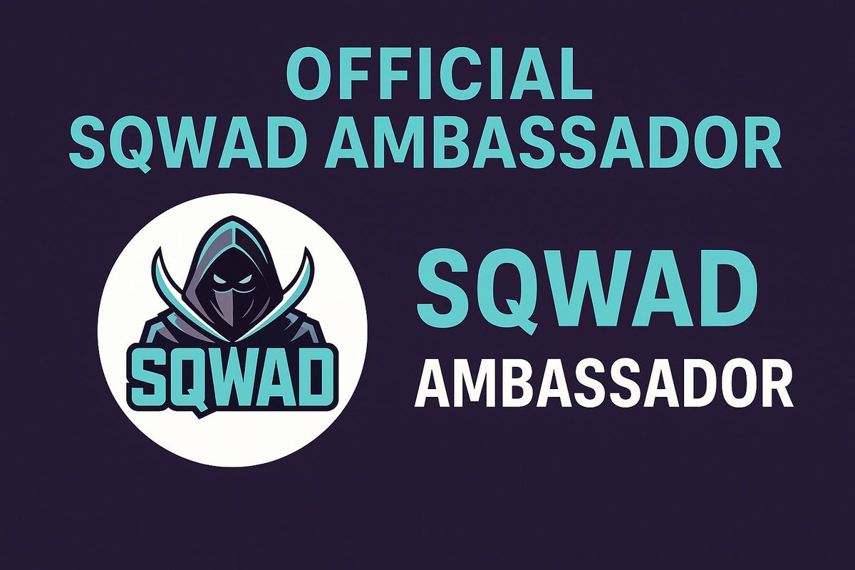 Salisujibrin9's tweet photo. Just became an official SQWAD Ambassador! 🚀
Proud to join the Web3 cleanup movement.
#SQWAD #Web3 #CryptoCommunity #NoRugPulls #Web3Jobs #Blockchain https://t.co/6r5Z0QfL22