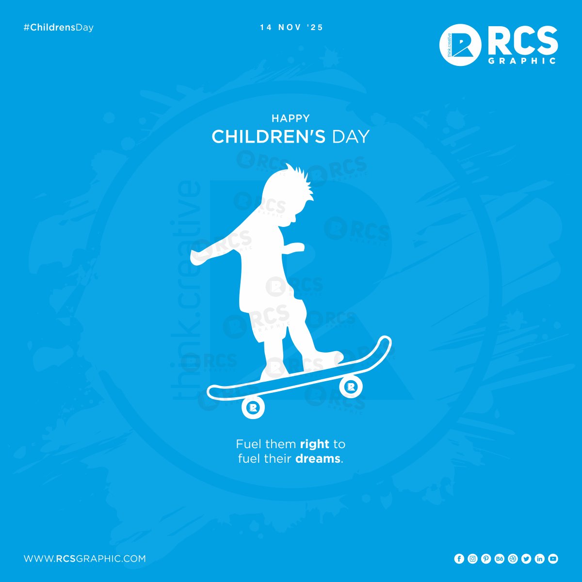 rcsgraphic's tweet photo. 𝗛𝗮𝗽𝗽𝘆 𝗖𝗵𝗶𝗹𝗱𝗿𝗲𝗻’𝘀 𝗗𝗮𝘆! 🧸
Let’s keep the child alive in all of us — curious, creative, and full of color! 🎨💡

📞 +918980000023
🌐 https://t.co/tPKYMG61St

#ChildrensDay #DesignWithJoy #RCSGraphic #GraphicDesign #Branding #Printing #SocialMedia #CreativeAds https://t.co/owBijvSUKO