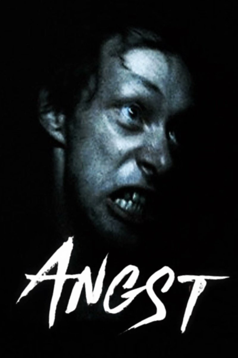 Ladyred23__'s tweet image. ANGST (1983)
#NowWatching #FirstWatch #Horror365Challenge 

A troubled man gets released from prison and starts taking out his sadistic fantasies on an unsuspecting family living in a secluded house.