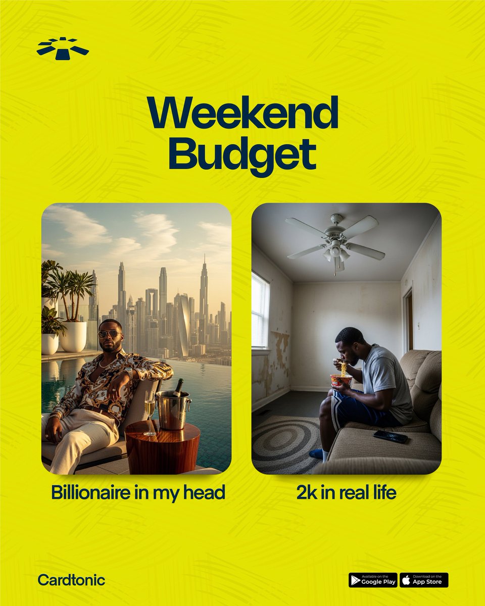 cardtonic's tweet image. Billionaire in my head, broke in my wallet

Luckily, Cardtonic helps me cash out my gift cards fast, so the vibes stay premium 
—
#UseCardtonic #Cardtonic