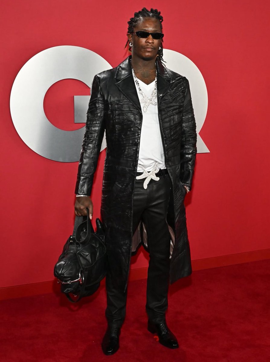 Young Thug for GQ’s Man of The Year event 📸