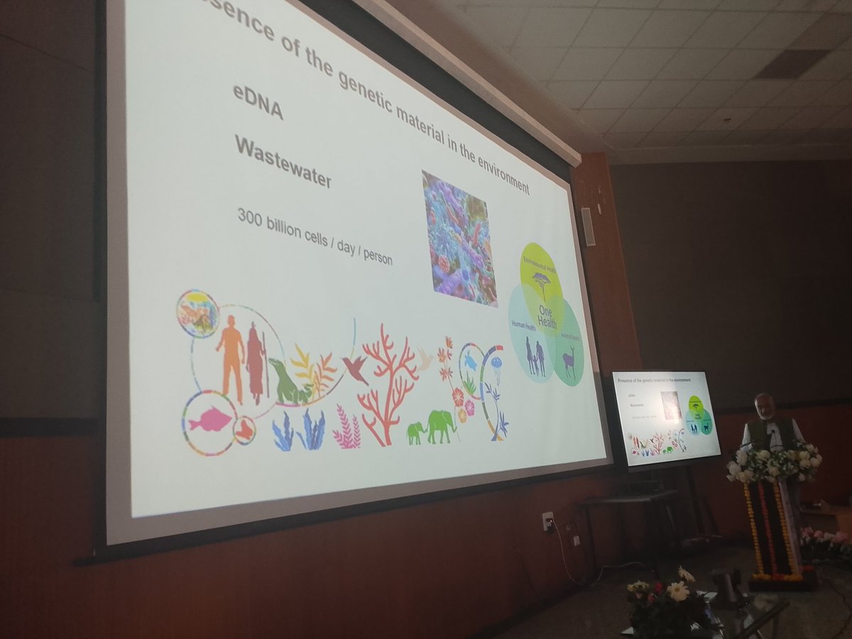 prashbio's tweet photo. Rakesh Mishra excellent #keynote talk on #wastewater #surveillance  #metagenomics #covid  during #inbix2025 #bioclues Indian Council of Medical Research (ICMR)   #publichealth  #NIRTh #Jabalpur @Gyan_Lab @gyanc7 @bioclues @NIRTH_Jabalpur @RakeshMishraLab https://t.co/Sc28JnmmlU