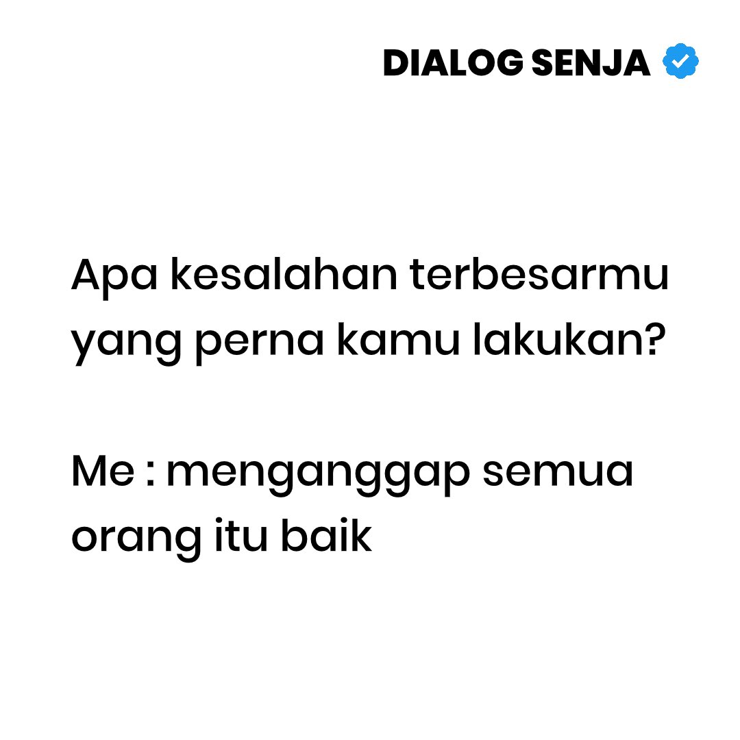 Dialog Senja (@dialogsenja__) on Twitter photo 
