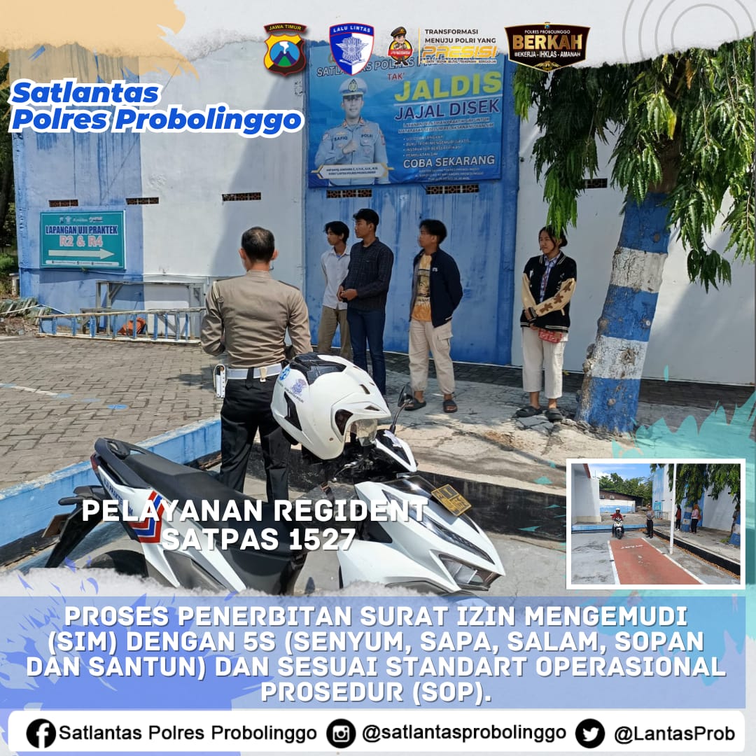 Satlantas Polres Probolinggo tweet media