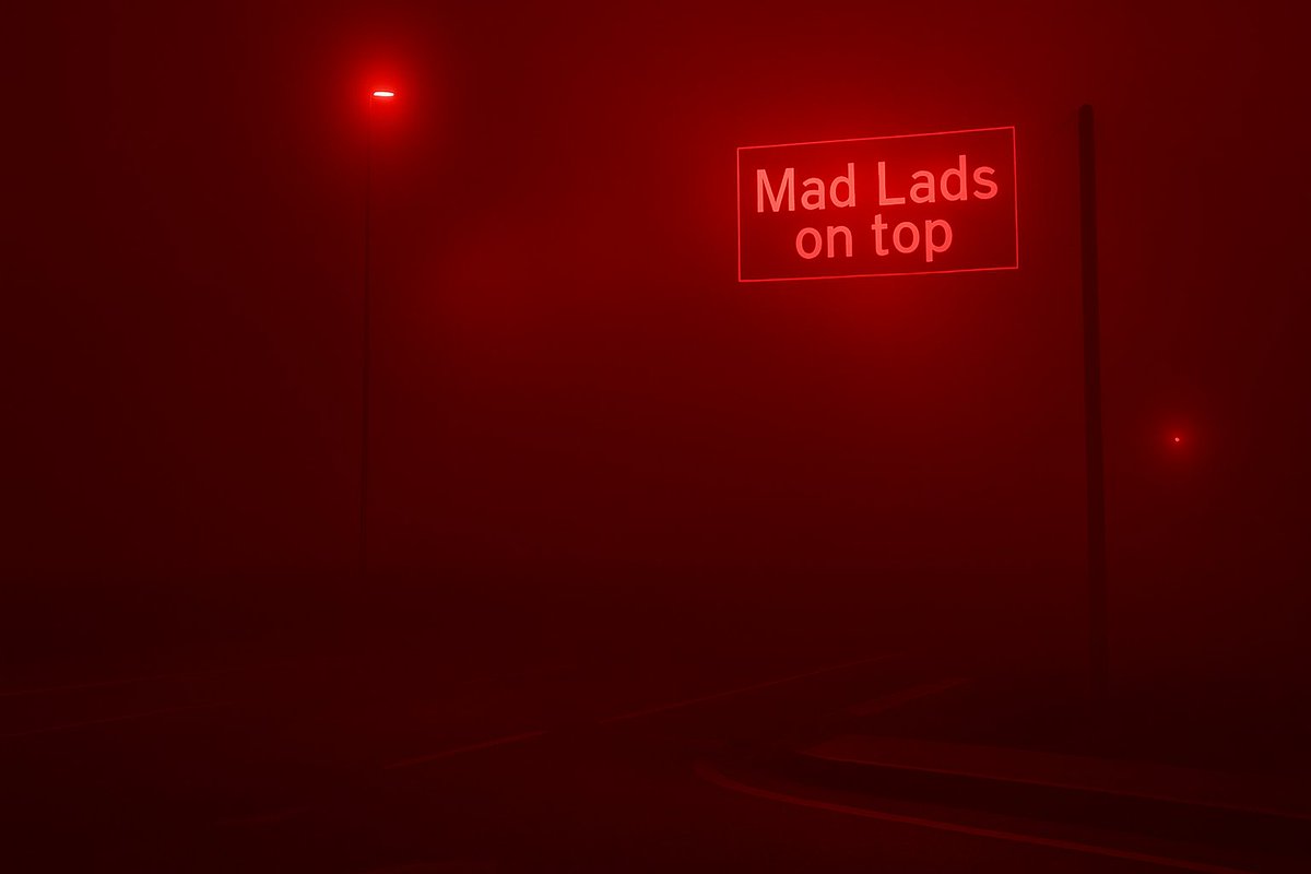 chocoo_web3's tweet image. Rules? Pressure? Expectations? @MadLads don’t care.