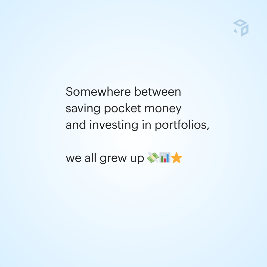 smallcaseHQ's tweet image. Let the child in you remember how far you’ve come 😌
Happy Children’s Day ✨