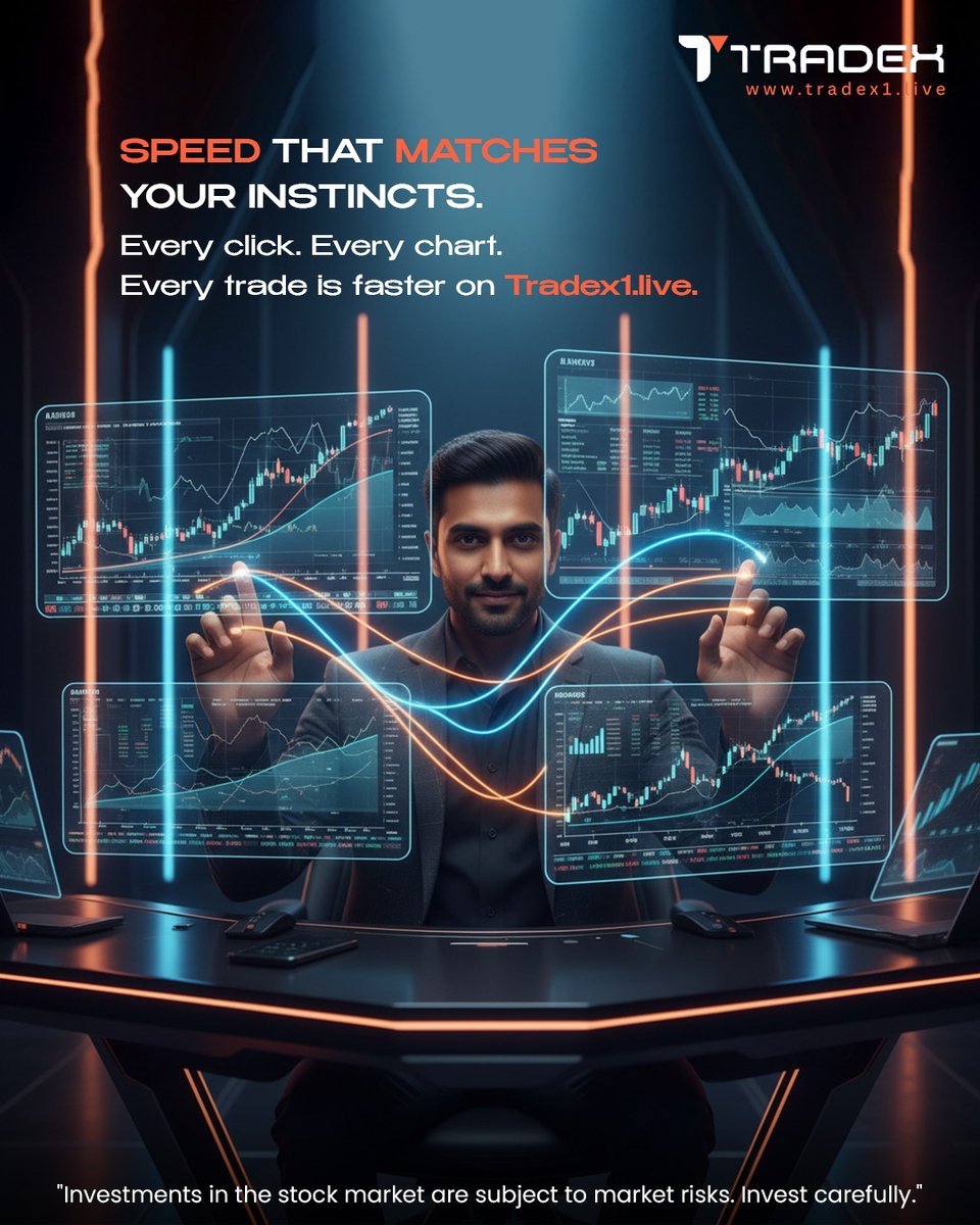 TradexLive1's tweet image. Speed isn’t just an advantage — it’s your edge.
With lightning-fast execution, responsive charts, and a platform built for precision, Tradex1.live empowers traders who refuse to wait for the market — they move with it.

Trade faster. Trade smarter. Trade with Tradex.
