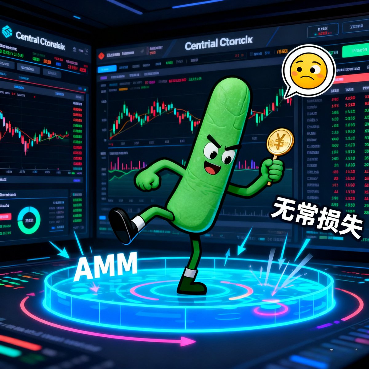 one__meme's tweet photo. 🚨Warning! “Impermanent Loss” in AMMs is draining your funds!
Learn to read charts! Learn to crunch numbers!
#CryptoMemes #DeFiProblems #Web3Comedy #DeFiRants https://t.co/3uZHZeCr9n