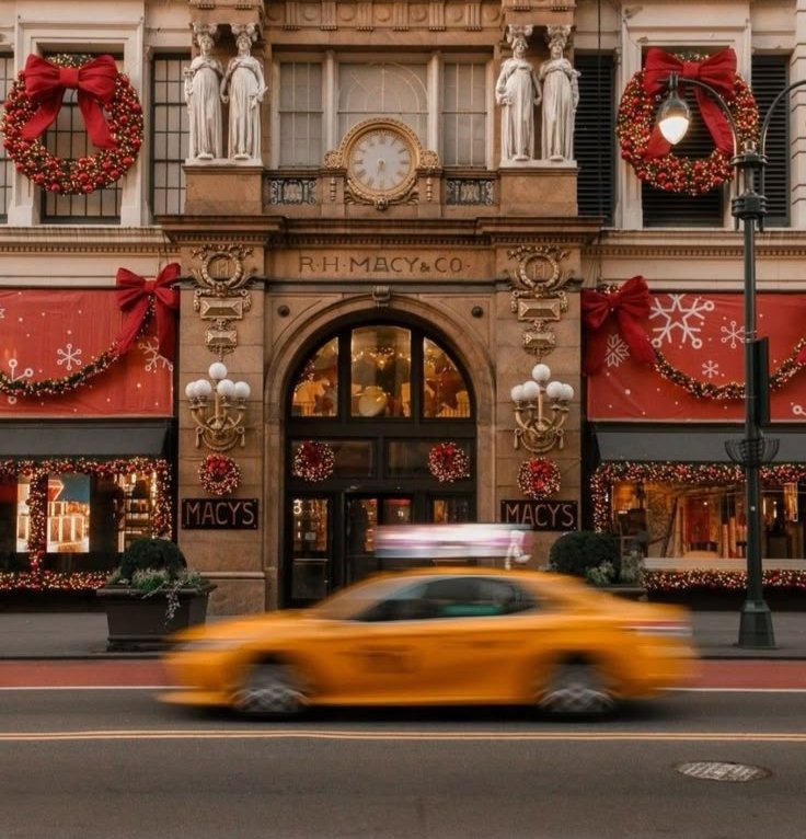 new york at christmas 🎄☃️🤶❄
