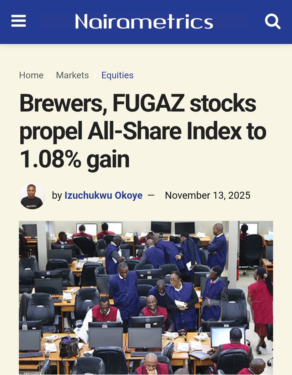 Talk2Dennison's tweet photo. 🇳🇬 Nigeria 📈Stock Market & ⛽️Energy Sector enter Bull Mode🚀🔥
1.📈 NGX All-Share Index jumps 1.08% led by Brewers & FUGAZ
2.💰 MDGIF secures $500m funding + N287bn in gas infrastructures
#NaijaRenaissance #NGX #DangoteEffect #NigerianStocks #TinubuReforms #EnergyBoom https://t.co/PtmA5ZYMF7