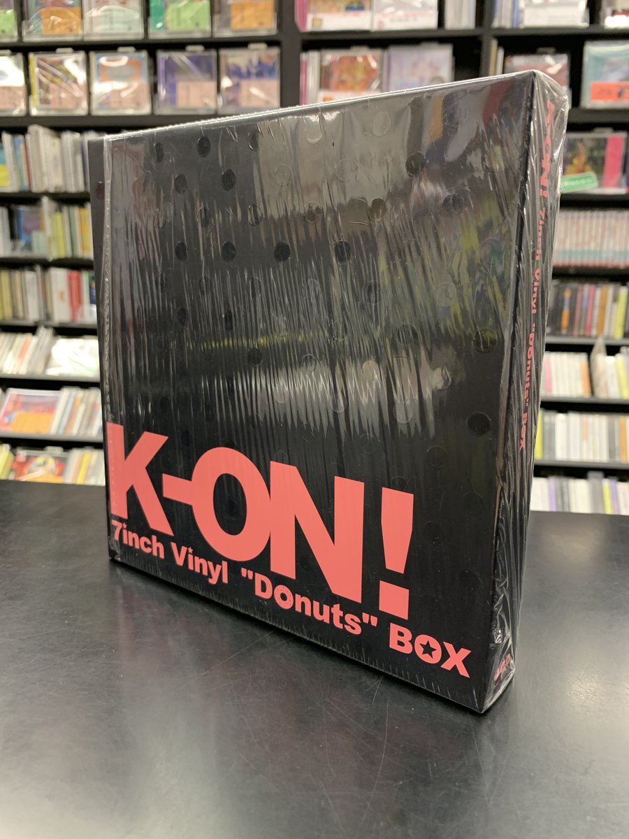 K-ON! 7inch けいおん！ 7インチレコードボックス 11/30(土)廃盤レコードセール出品 K-ON!! 7inch Vinyl 
