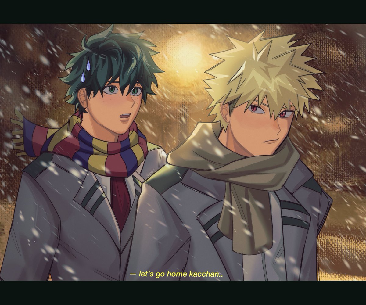 toruchu_'s tweet photo. let’s go home, kacchan…. #bakudeku #mha https://t.co/k1hOICj0W3