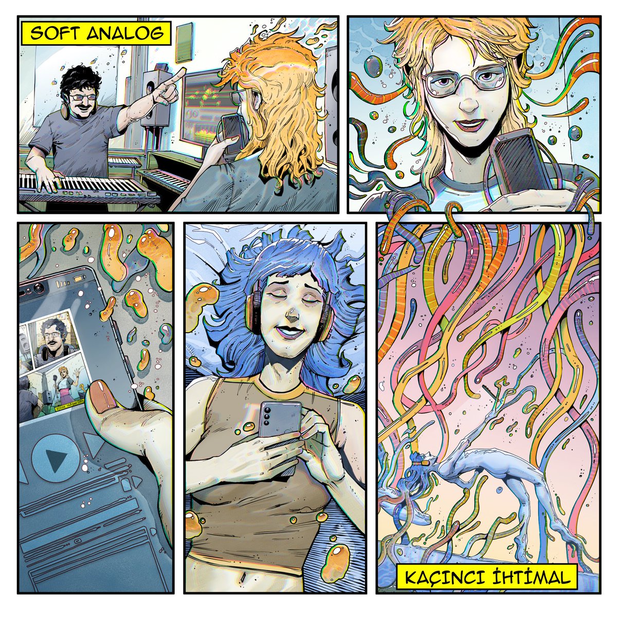 softanalog's tweet image. günaydın softies! durmadan pişman olup yine de yapmayı çok sevdiğiniz o hataya selam 🫵 kaçıncı ihtimal out 🎉
Söz / Müzik / Prodüksiyon / Mix - Soft Analog
Mastering - Lex Barkey 
Artwork - Murat Çalış