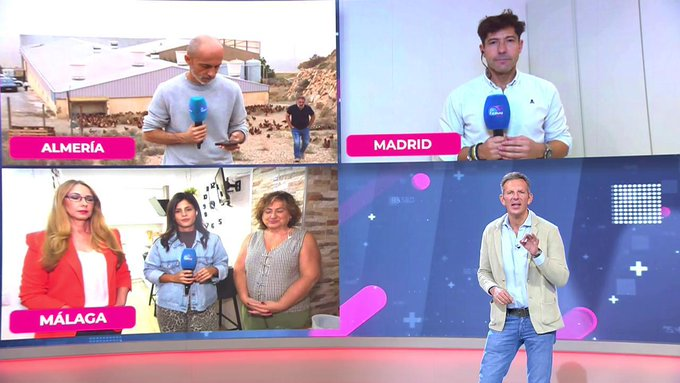 Dos30TV's tweet photo. Así queda la tarde de @telecincoes :
⏳ @eltiempojusto 9.1% y 747.000
🛋️ @diariodejorgetv 9.3% y 752.000
💸 @agarratesillon 7.4% y 668.000
👁️ #GH13N en el access 5.3% y 554.000
#QueVivaLaTele #Audiencias https://t.co/ZSHuIcvG6E