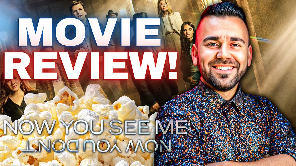 My review for #NowYouSeeMe is now live folks!
#nowyouseeme #moviereview #moviereviews #moviecritic 

m.youtube.com/watch?v=iuuaoN…
