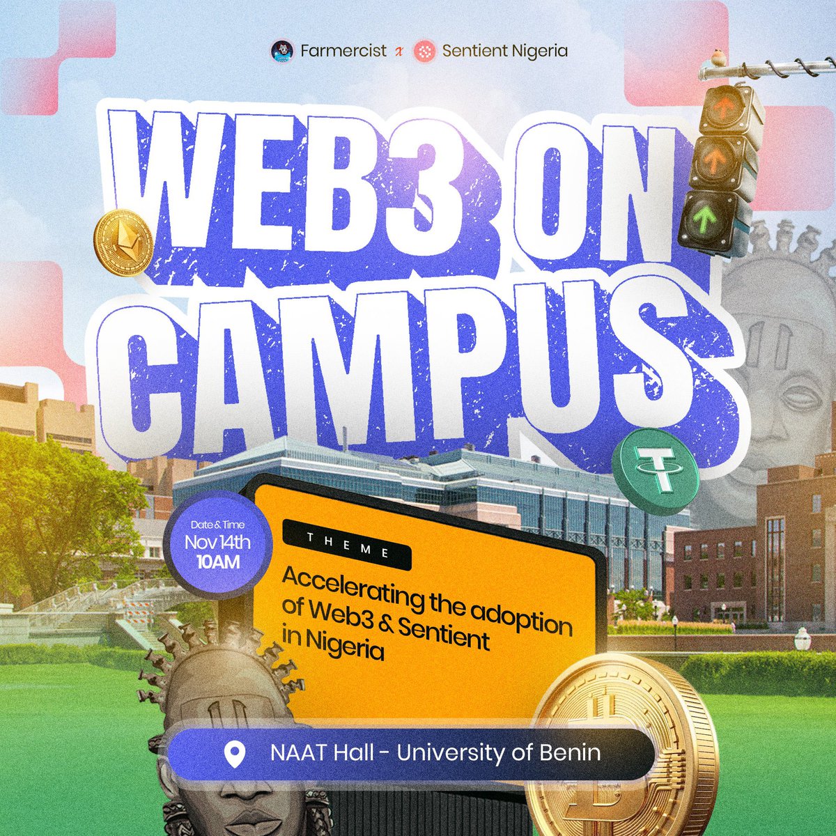 7hundredand77's tweet photo. Office of today with my quants.

Really nice to be back in Uniben my Alma mater

My quants and I would get fully involved and connect with people also making some contents for all who couldn’t attend.

@Farmercist would be there also, so register now and let’s connect irl chat 🤍 https://t.co/C6Vd4k6KXw