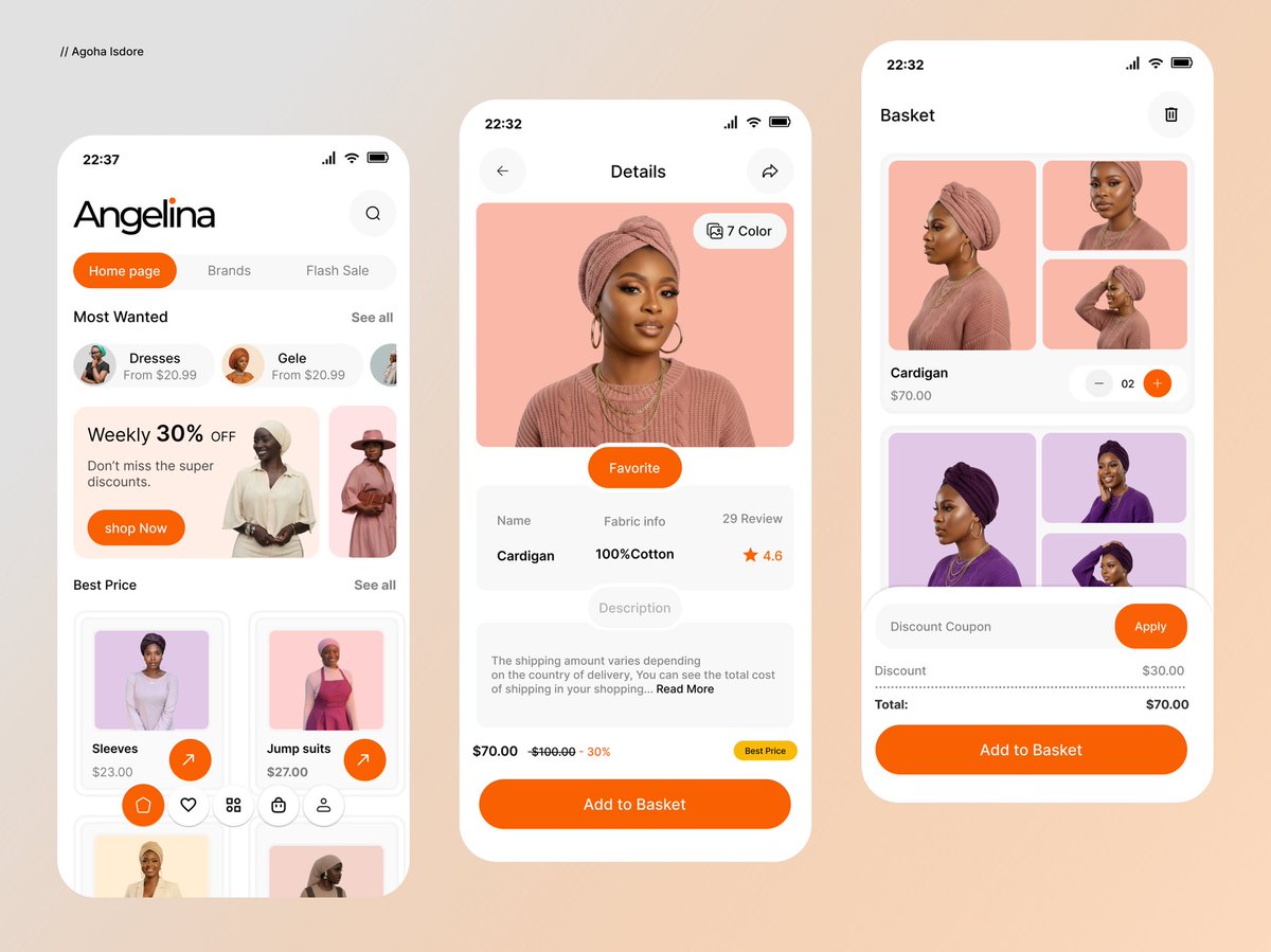 el_isdorer's tweet photo. Fashion e-commerce application 💫 https://t.co/J6W4mAsGoG