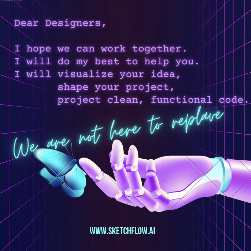 sketchflow_ai's tweet image. AI isn’t here to replace designers or developers, it’s here to make handoff smarter.

In Sketchflow 3.0, code generation is just the beginning.
The real value is making design logic clear, reusable, and transparent, so design + dev finally speak the same language.

Try now to get…