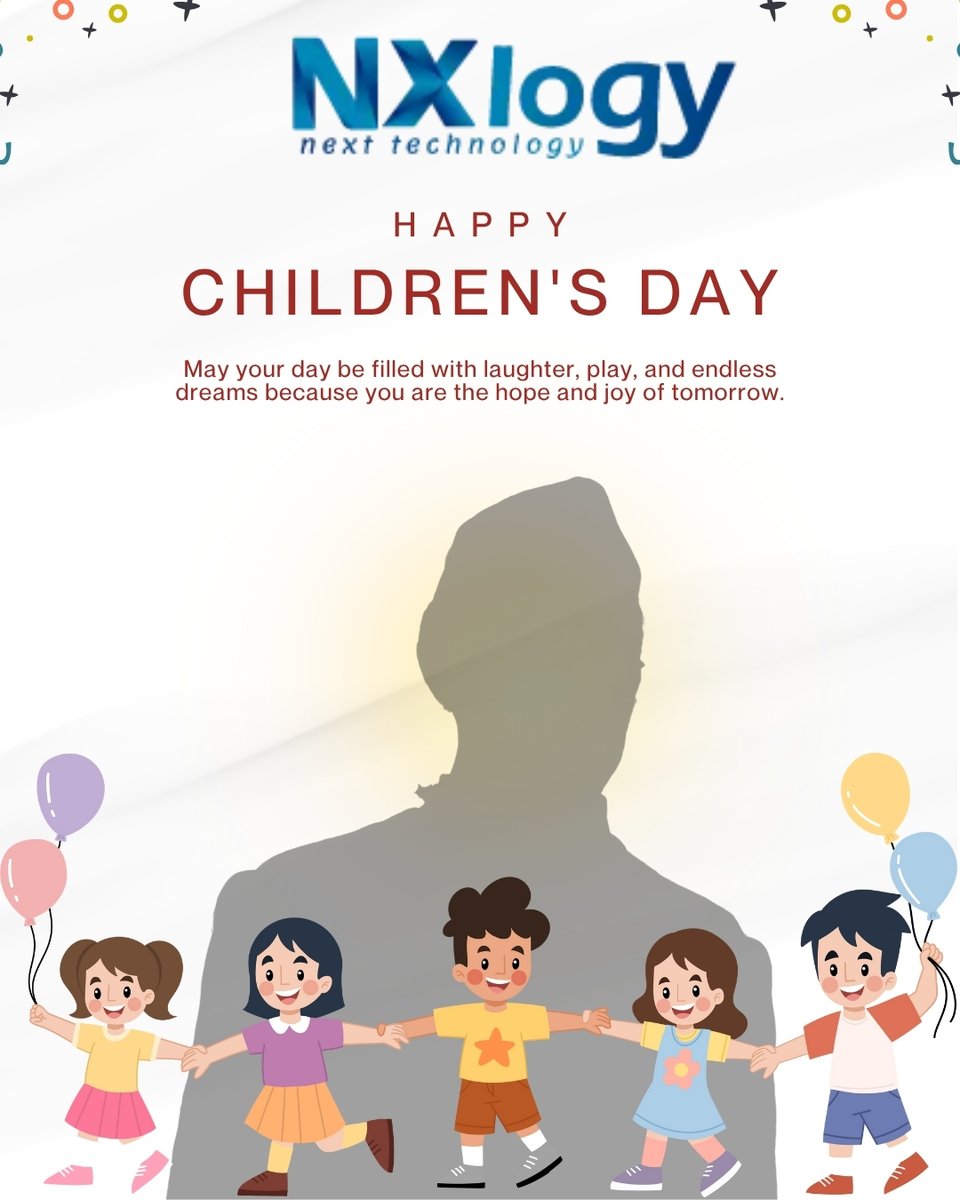 nxlogy's tweet image. ✨Happy Children’s Day!✨

Today, we celebrate the pure joy, creativity, and wonder that children bring into our world. 

Let’s cherish their innocence, nurture their talents, and protect their right to a happy childhood. 

#HappyChildrensDay #ChildhoodJoy #NXlogySolutions