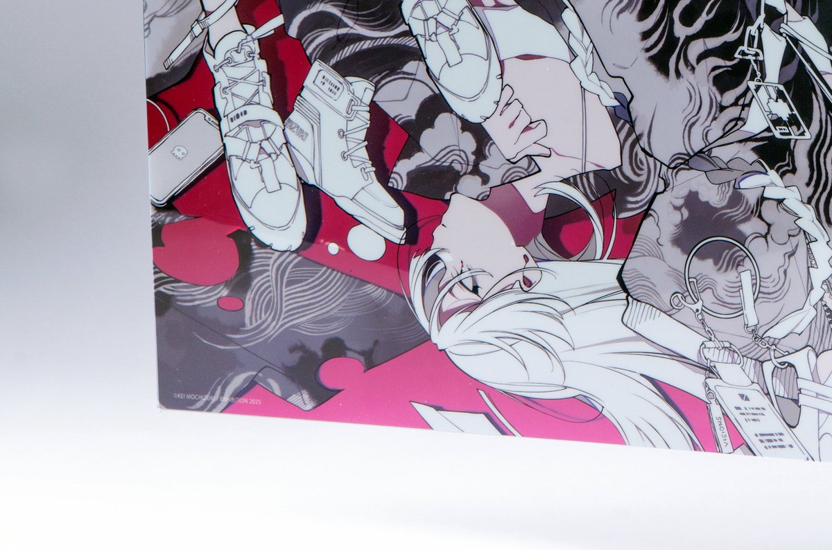 ✦✦✦ 望月けい個展 グッズ紹介 ✦✦✦ □缶バッジセット □クリア