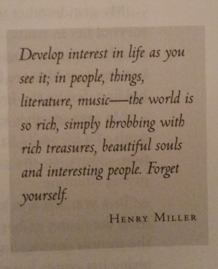 — Henry Miller