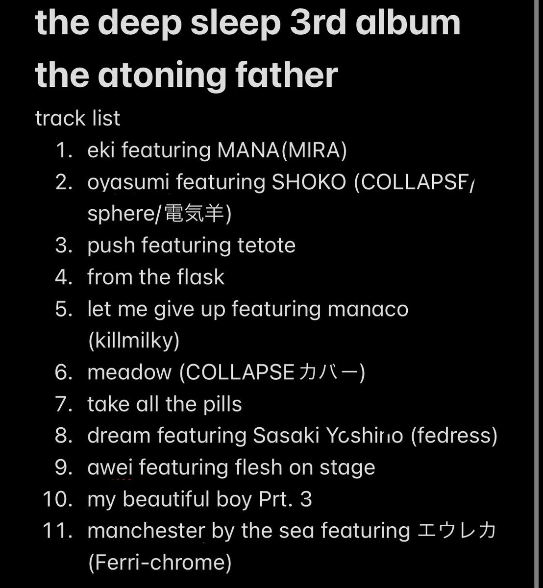 the deep sleep tweet media